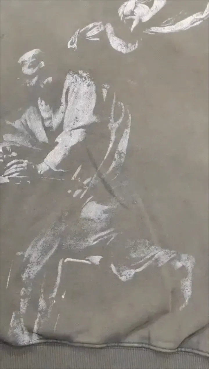 Real shot video of the back